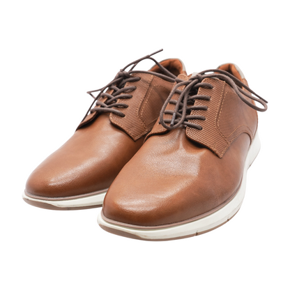 Brown Lace-Up Dress Shoes