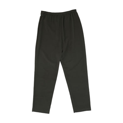 Green Solid Dress Pants