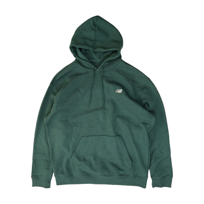 Green Solid Hoodie Pullover