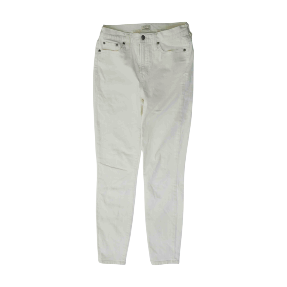 White Tapered Jeans
