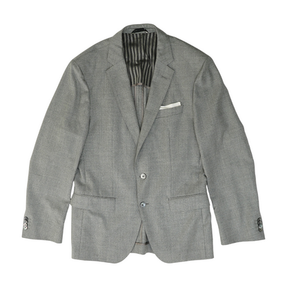 Gray Solid Sport Coat