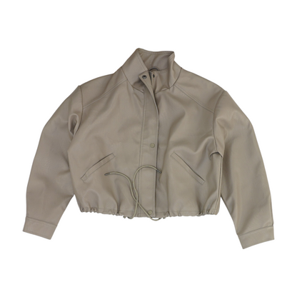 Gray Solid Jacket