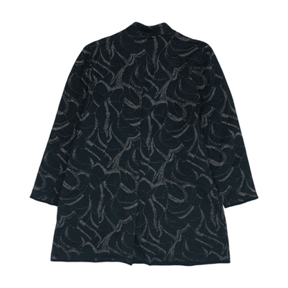 Black Print Blazer