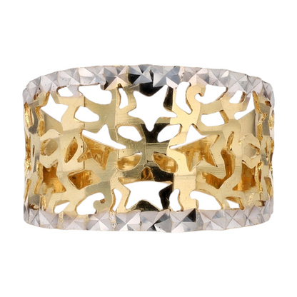 14K Two-Tone Gold Fashion Ring