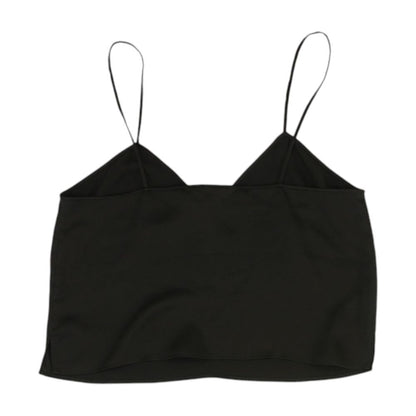 Black Cropped Blouse