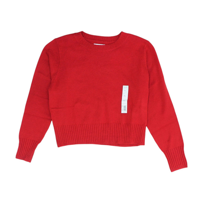 Red Petite Pullover Sweater