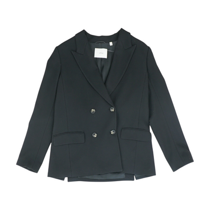 Black Solid Blazer