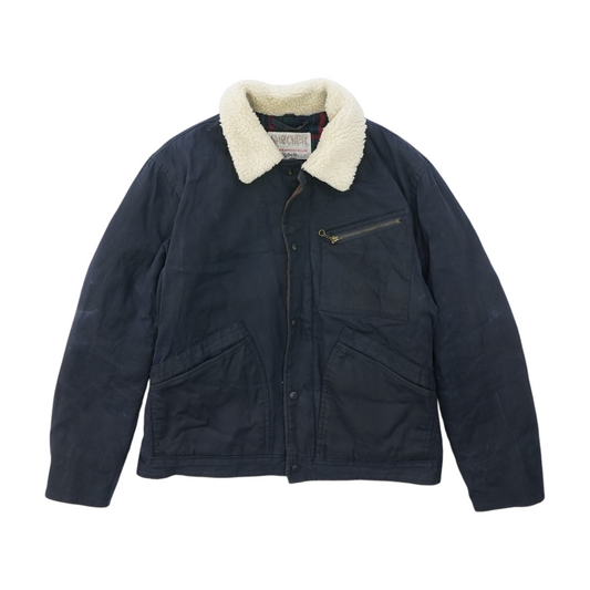 Navy Solid Jacket