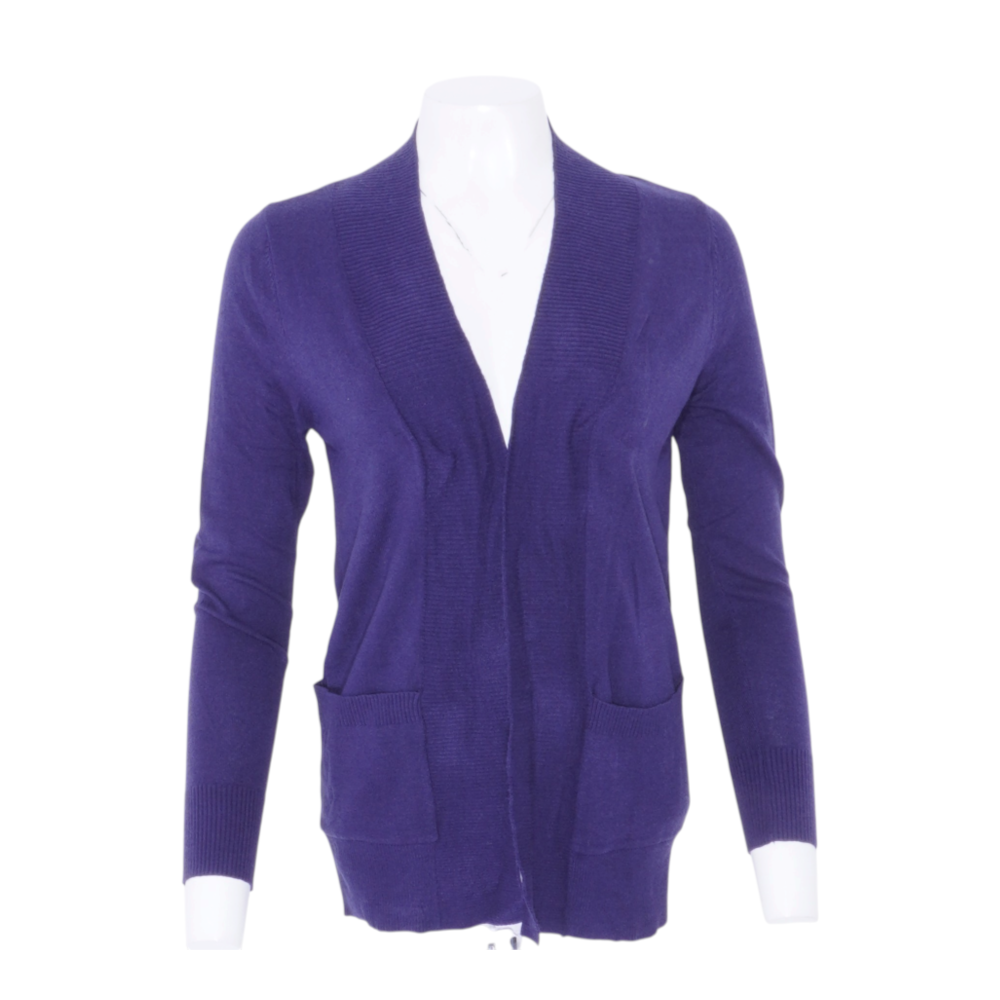 Navy Cardigan Sweater