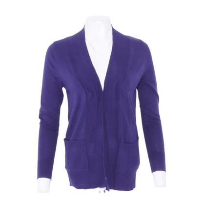 Navy Cardigan Sweater