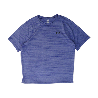 Blue Solid Active T-Shirt