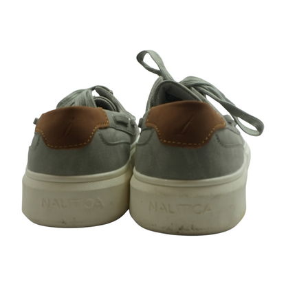 Gray Lace-Up Casual Shoes