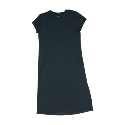 Black Solid Gown