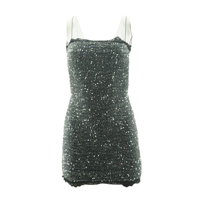 Gray Mini Dress