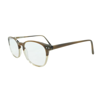 Gray Oval Unknown Prescription Eyeglasses