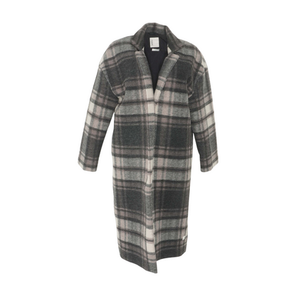 Gray Plaid Coat