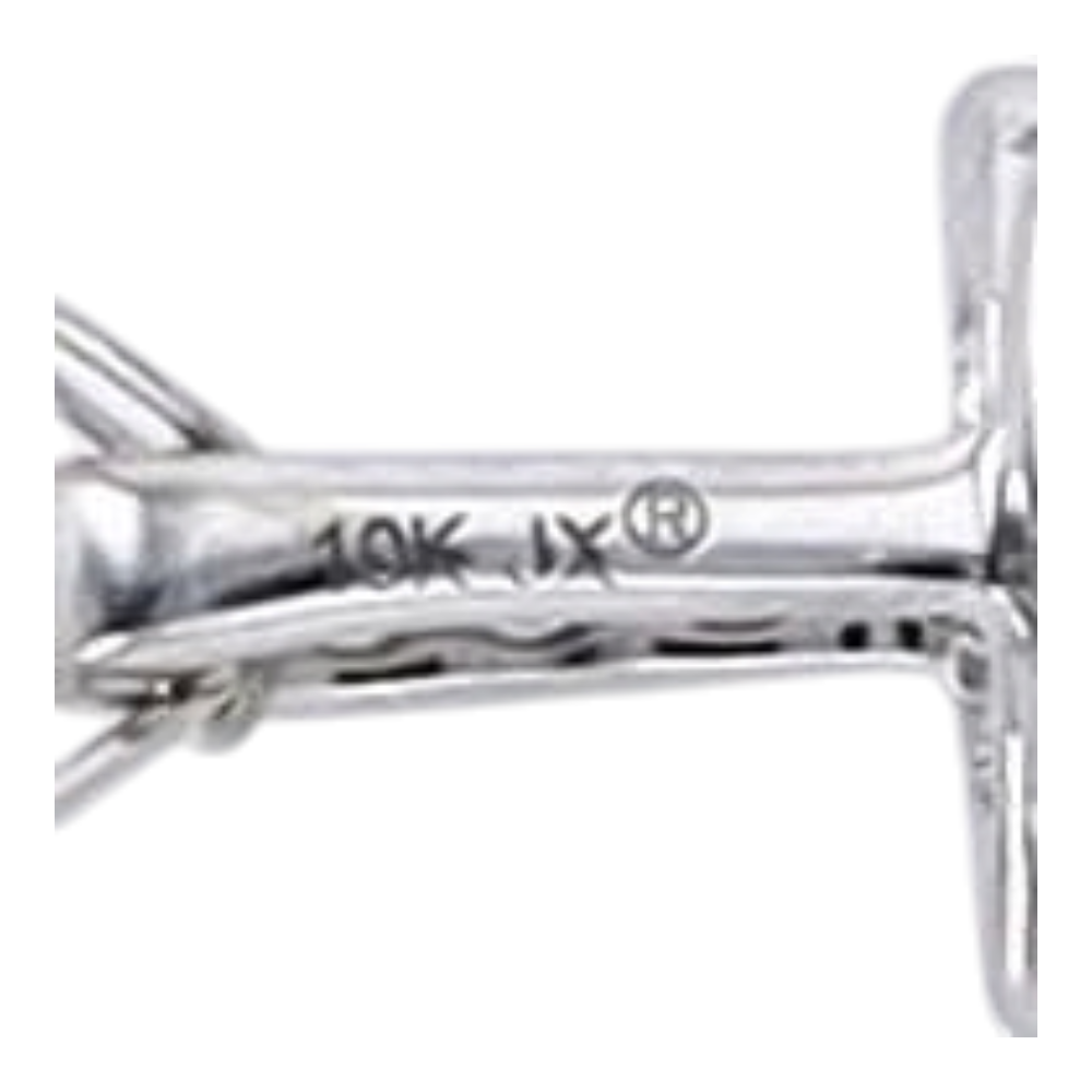 1/5 ctw 10K White Gold Diamond Pendant Necklace