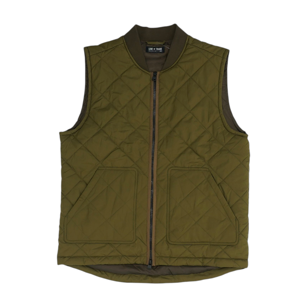 Green Solid Vest