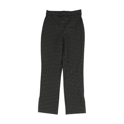 Black Check Dress Pants