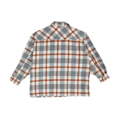 Multi Plaid Flannel Button Down