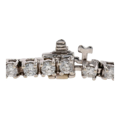 5 Ct 14K White Gold Diamond Tennis Bracelet