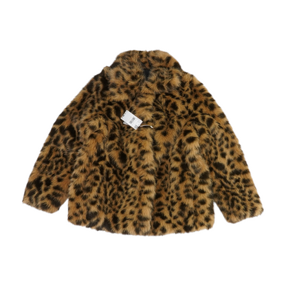 Brown Animal Print Jacket