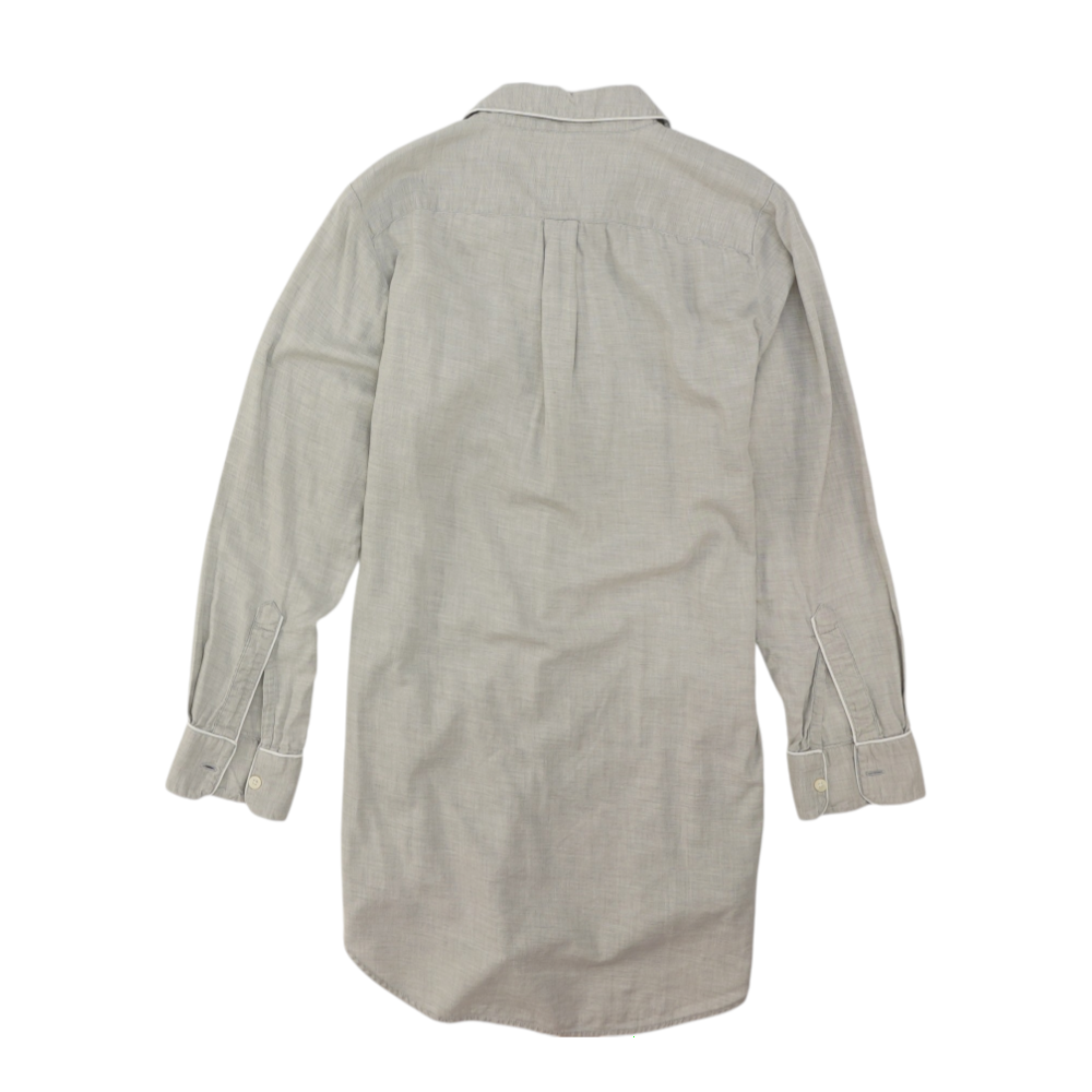Gray Button Down