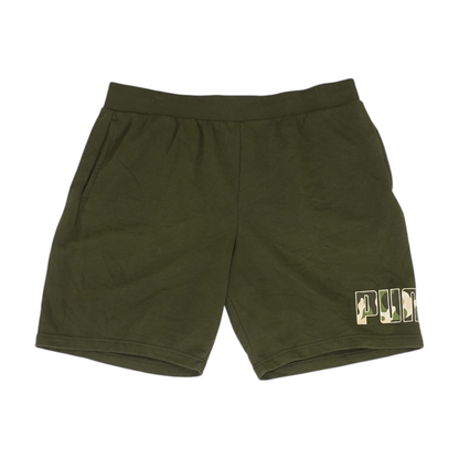 Green Active Shorts