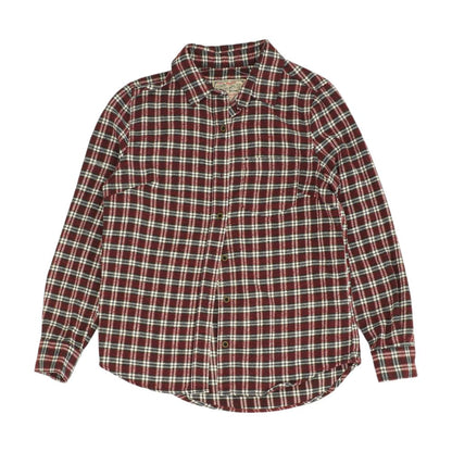 Red Plaid Button Down