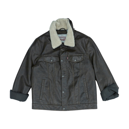 Brown Solid Jacket