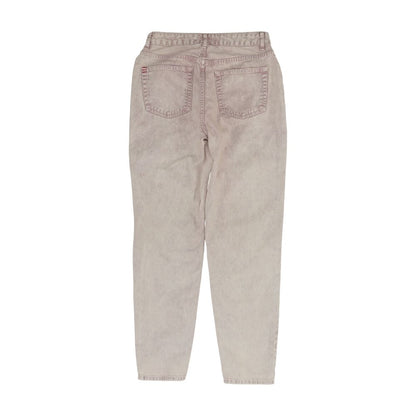 Pink Solid Jeans