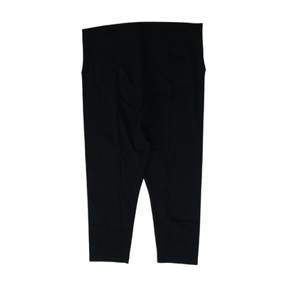 Black Maternity Fashion Leggings