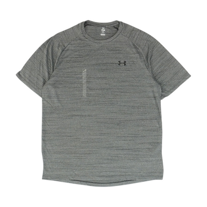 Gray Solid Active T-Shirt