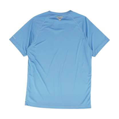Blue Solid Active T-Shirt