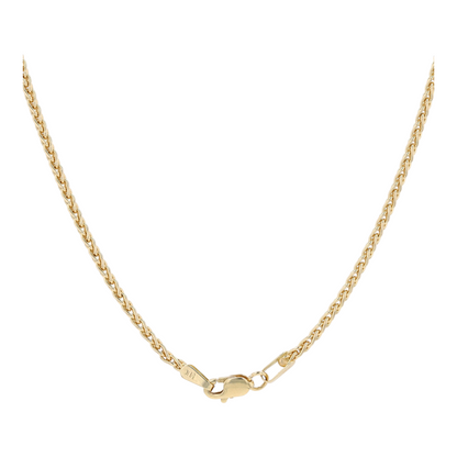 14K Yellow Gold Chain Necklace