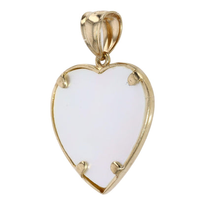 10K Yellow Gold Mother of Pearl Pendant