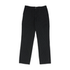 Black Striped Straight Pants
