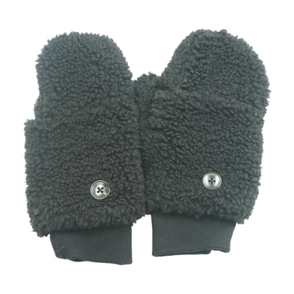 Black Acrylic Gloves