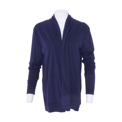 Lands' End Navy Cardigan Sweater – Image 1