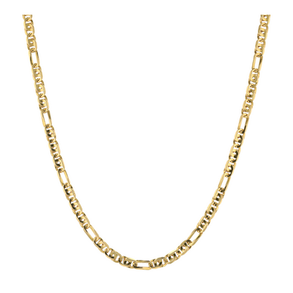 18K Yellow Gold Chain Necklace