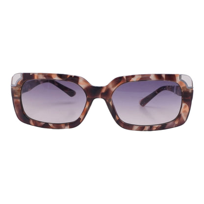 Brown Rectangle Sunglasses