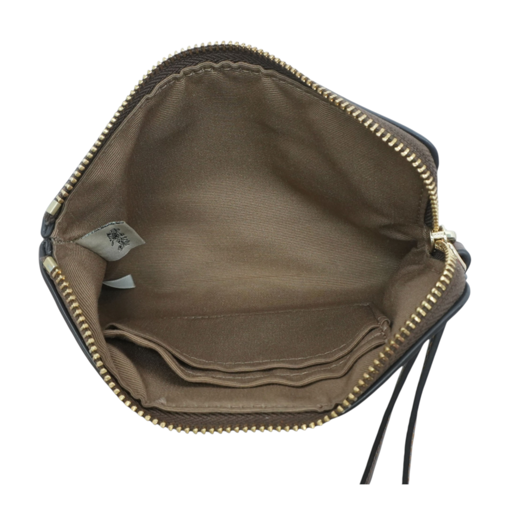 Brown Wristlet Wallet