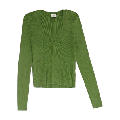 Green Pullover Sweater