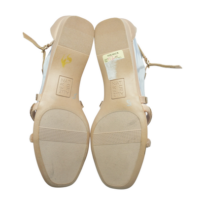 Rose Gold Flat Sandals