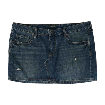 Blue Mini Skirt