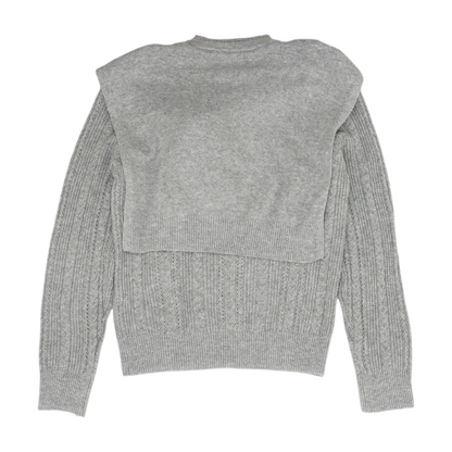 Gray Pullover Sweater