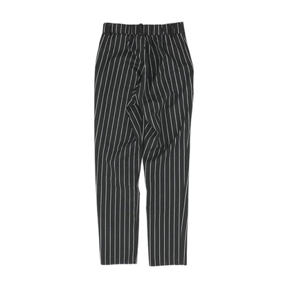 Black Striped Pants