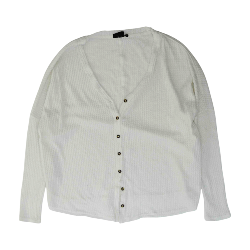 White Cardigan Sweater