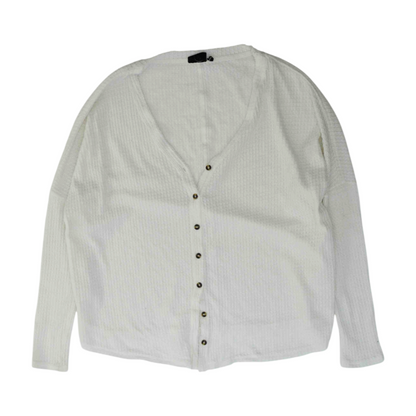 White Cardigan Sweater