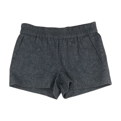 Blue Solid Shorts
